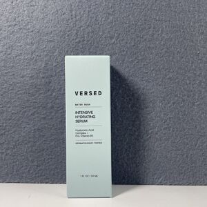 VERSED WATER RUSH INTENSIVE HYDRATING SERUM 1.0 fl oz New In Box